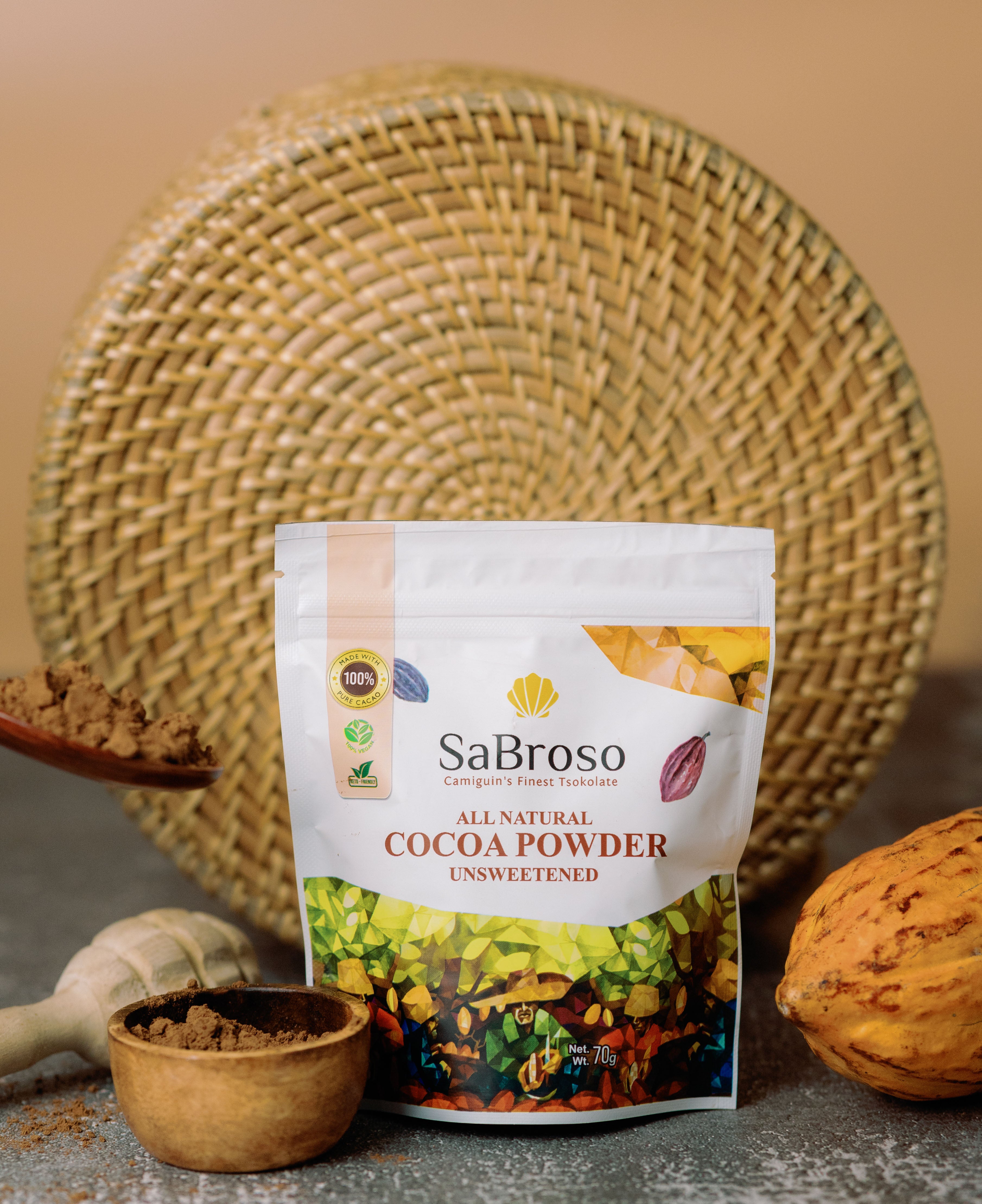 SaBroso Tsokolate Cocoa Powder 70g – Sabroso Tsokolate