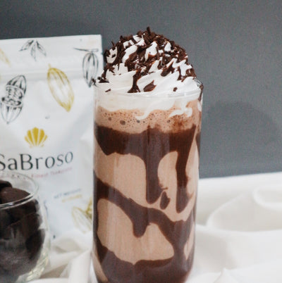 3-ingredient Chocolate SaBroso Tablea Milkshake