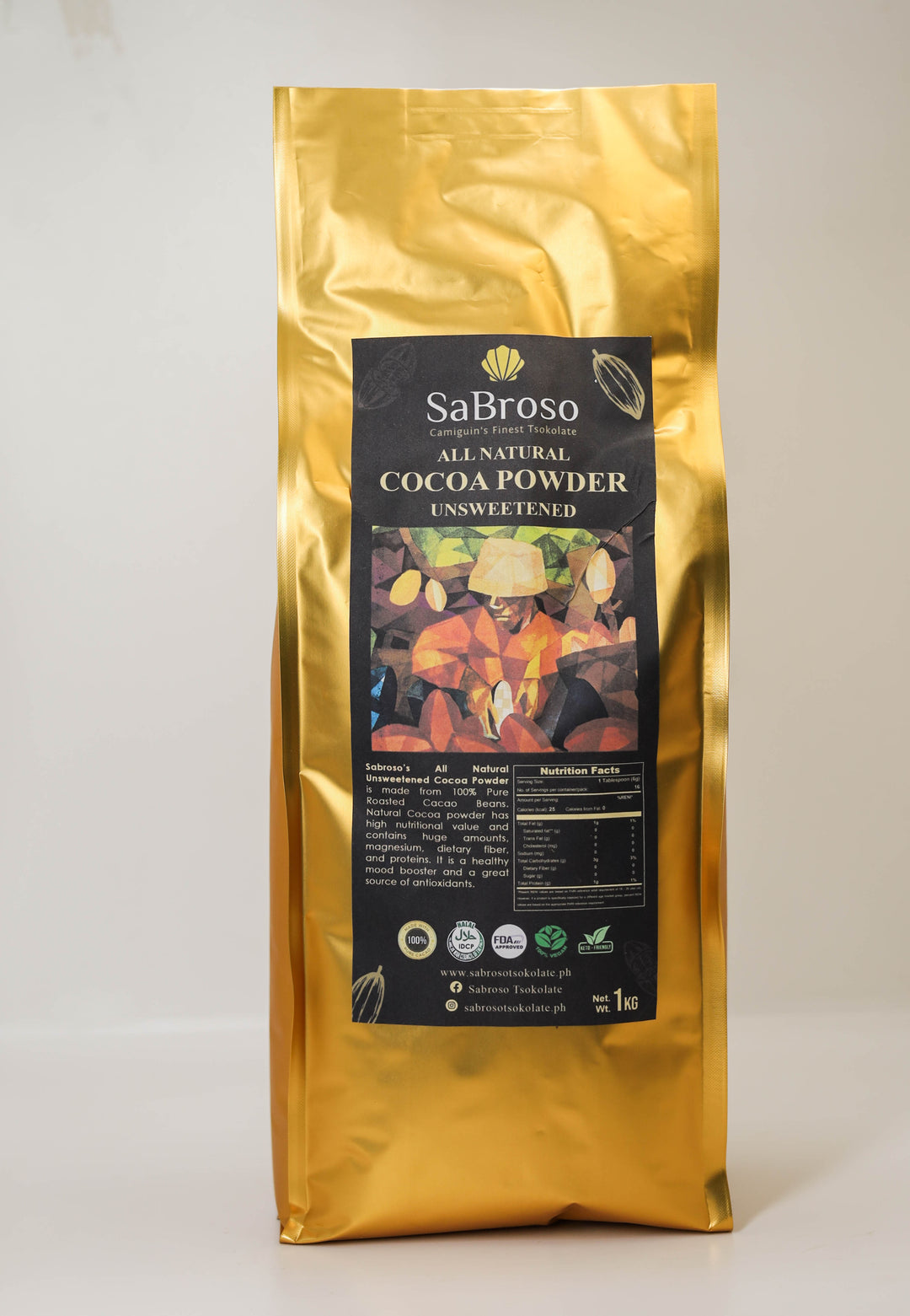 SaBroso Tsokolate Cocoa Powder 1kg – Sabroso Tsokolate