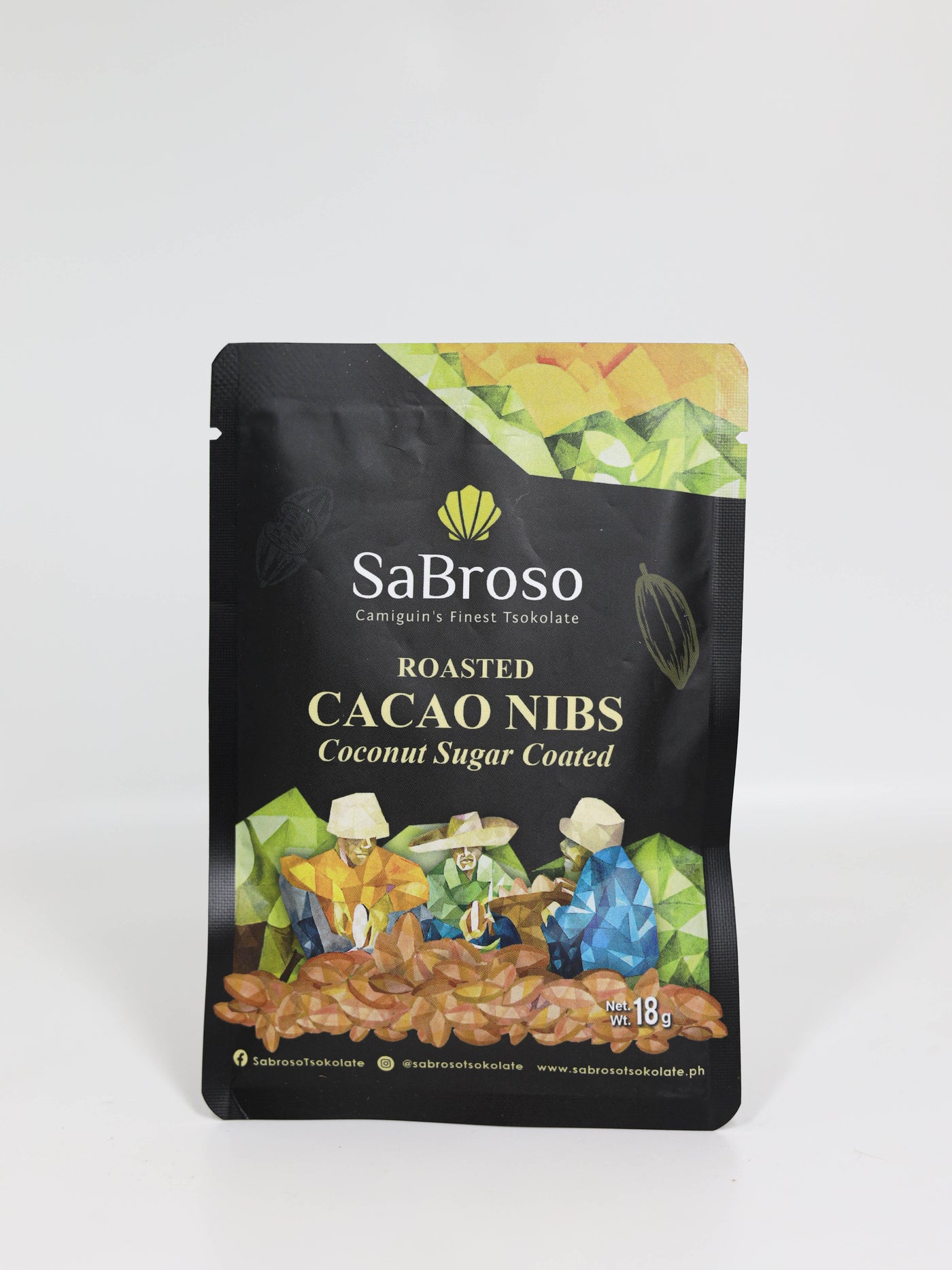 SaBroso Coated Nibs - 18g